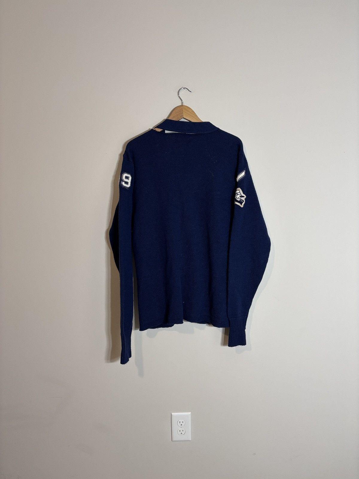 Vintage Vintage Bristol Varsity Cardigan Sweater Size US L / EU 52-54 / 3 - 5 Thumbnail