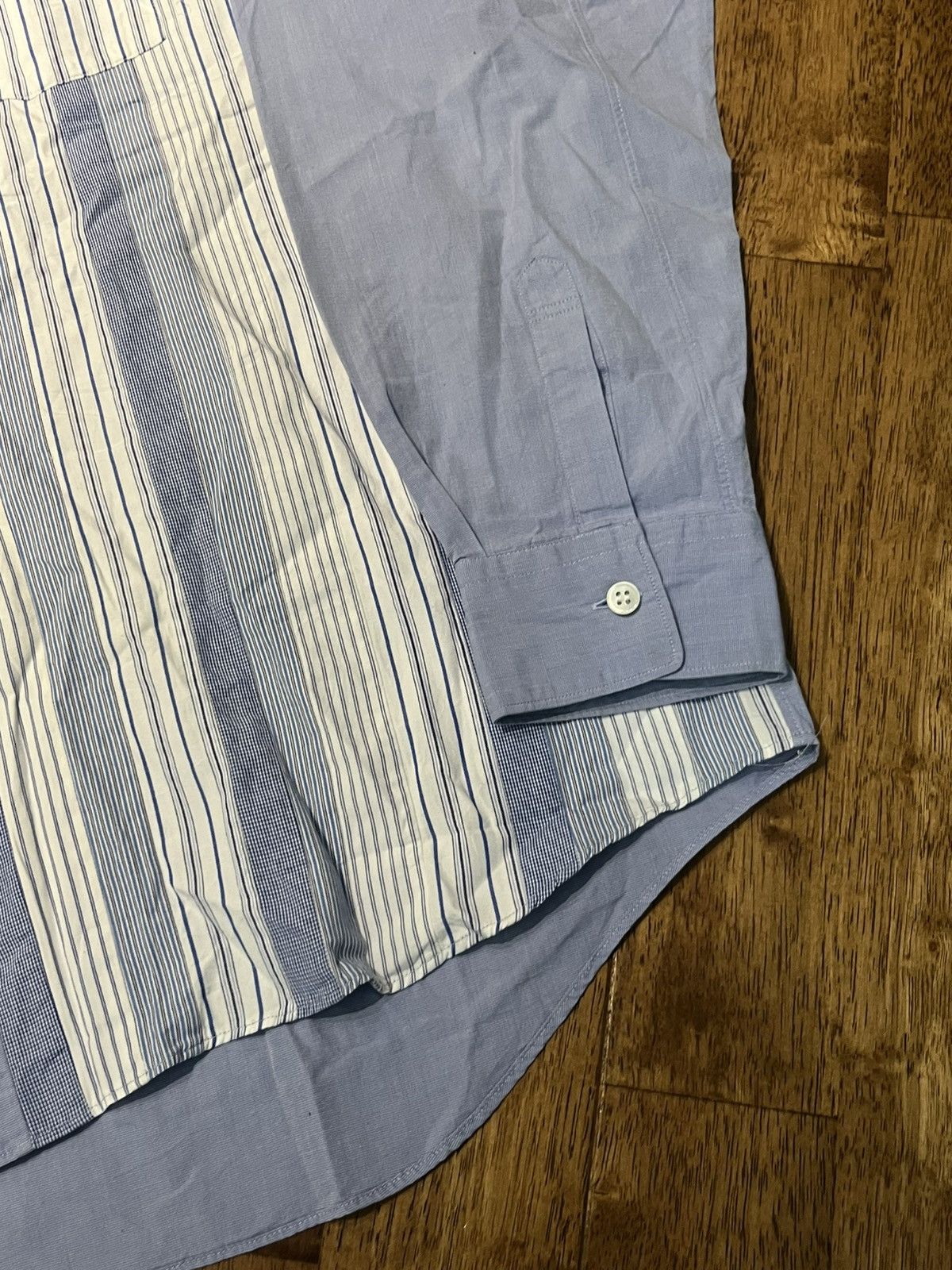 Comme des Garcons 💸ACCEPT BINDING💸 90s Vintage Comme des Garcons Stripe Shirt Size US M / EU 48-50 / 2 - 6 Thumbnail