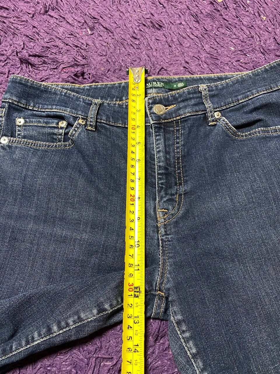 Lauren Ralph Lauren Vintage Distressed Thrashed jeans Y2K Lauren Ralph Lauren Size 30" / US 8 / IT 44 - 13 Thumbnail