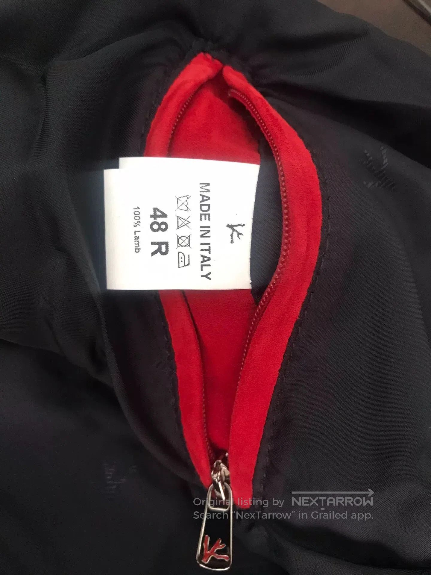 Isaia Napolii new isaia suede leather jacket in dark color. Size US L / EU 52-54 / 3 - 7 Thumbnail
