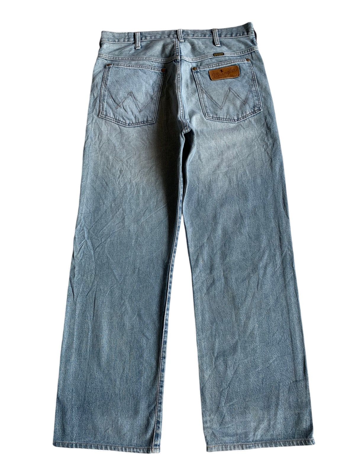 Wrangler VINTAGE WRANGLER SELVEDGE BAGGY DISTRESSED DENIM Size US 33 - 4 Thumbnail
