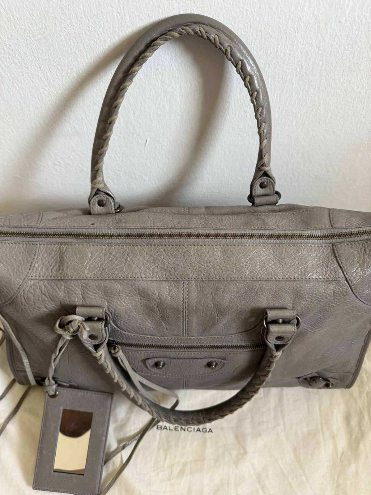 Balenciaga 2000s Balenciaga Work Bag lambskin leather Size ONE SIZE - 9 Thumbnail