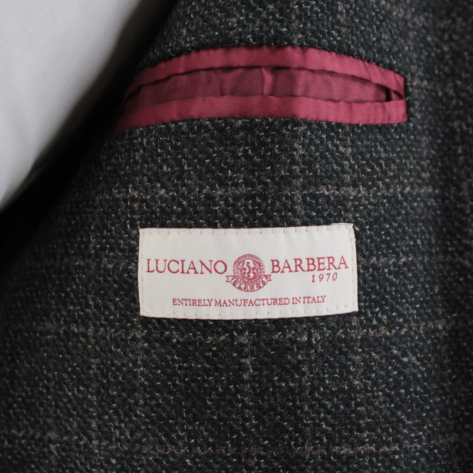 Luciano Barbera Luciano Barbera Sport Coat Size 42 US in Gray Size 42R - 7 Thumbnail