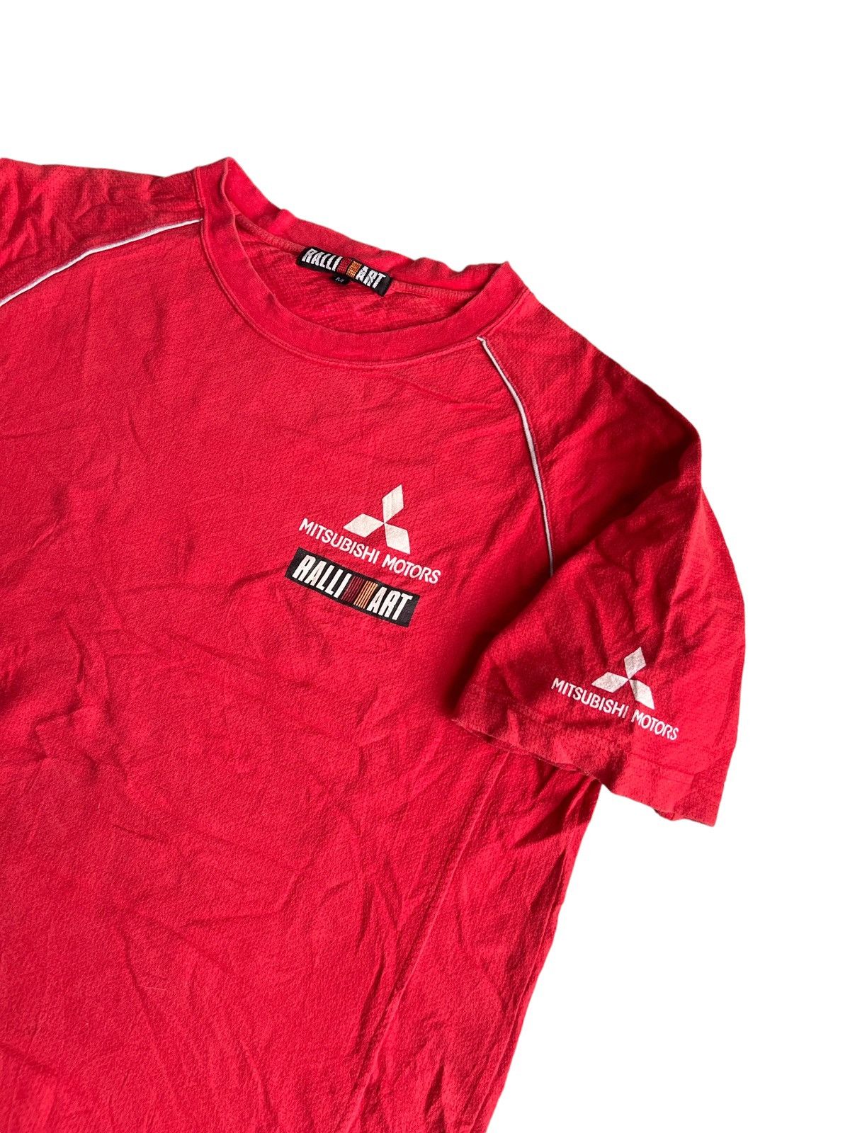 Gear for Sports × Vintage 1990s Ralli Art Mitsubishi Motorsport Pro Racing Staff Shirt Size US M / EU 48-50 / 2 - 1 Thumbnail