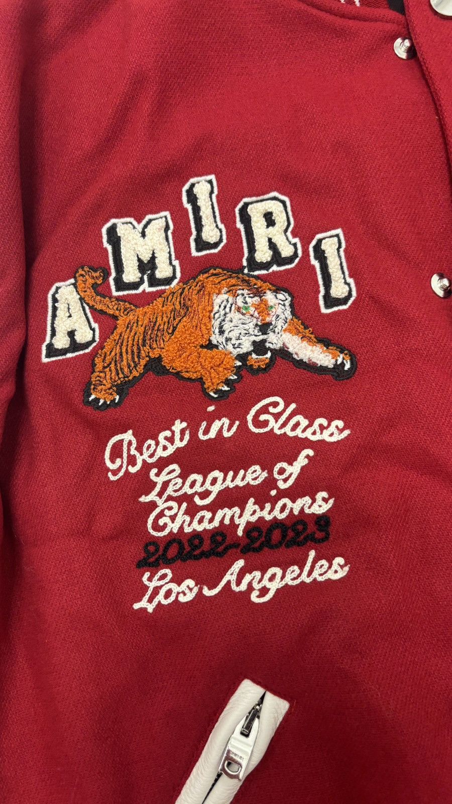 Amiri Amiri Tiger Varsity Jacket XL – BNWT Rare Size US XL / EU 56 / 4 - 5 Thumbnail