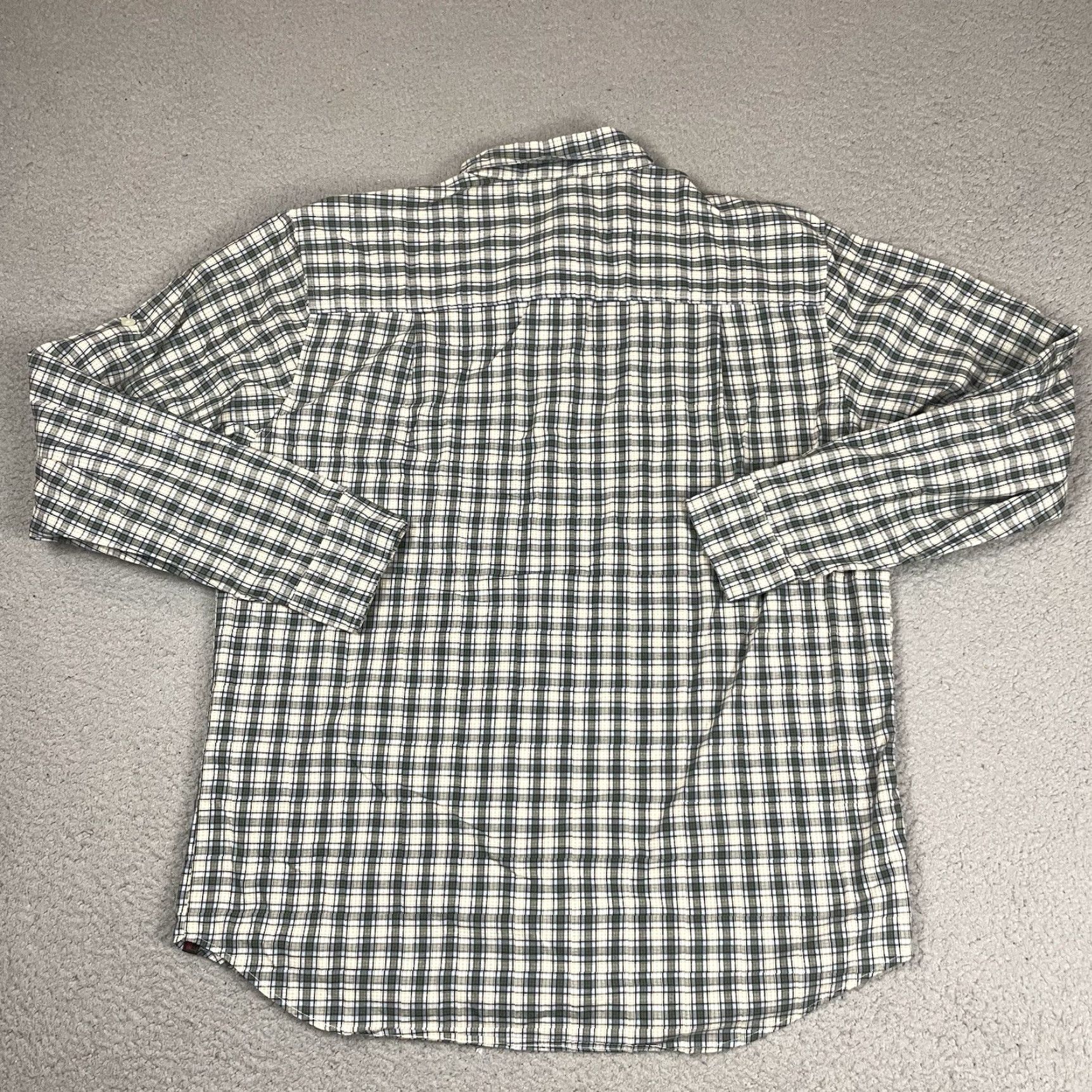 Vintage VINTAGE Woolrich Shirt Mens L Green Plaid Flannel Long Sleeve Button-Up Pocket Casual Size US L / EU 52-54 / 3 - 7 Thumbnail