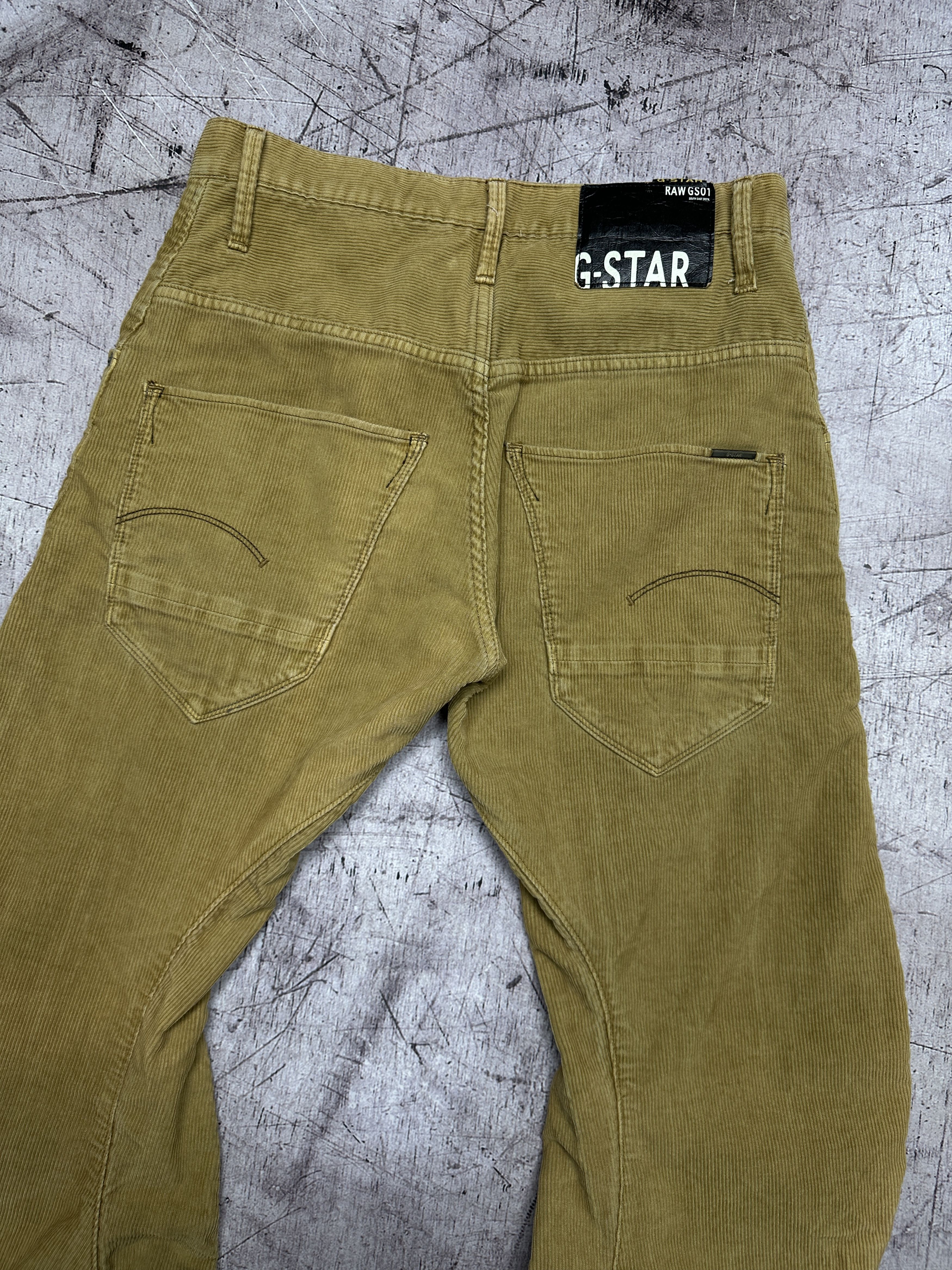 G-Star G Star Raw Mens Arc 3D Loose Tapered Denim Pants Jeans Size US 30 / EU 46 - 2 Thumbnail
