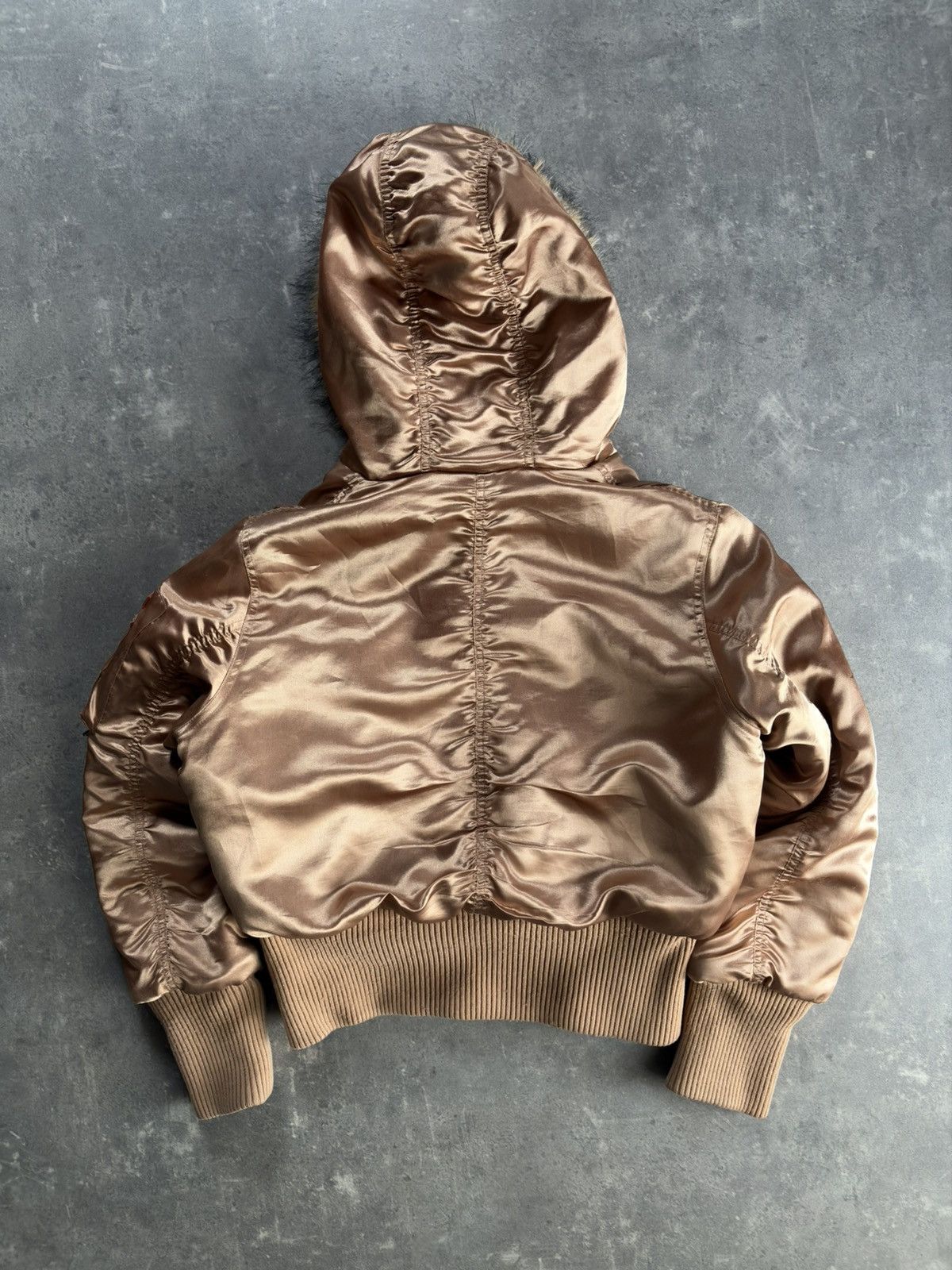 Ecko Unltd. Ecko Unltd. Red Leopard Faux Fur Printed N-2B Bomber Jacket Size L / US 10 / IT 46 - 4 Thumbnail