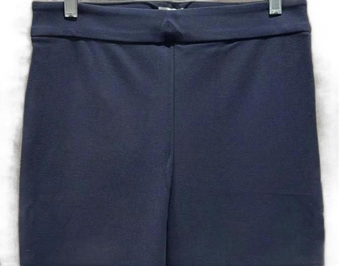 image of Designer (24) NWT Chloe Kristyn Navy Brennan Straight Leg, M in Blue, Women's (Size 28)