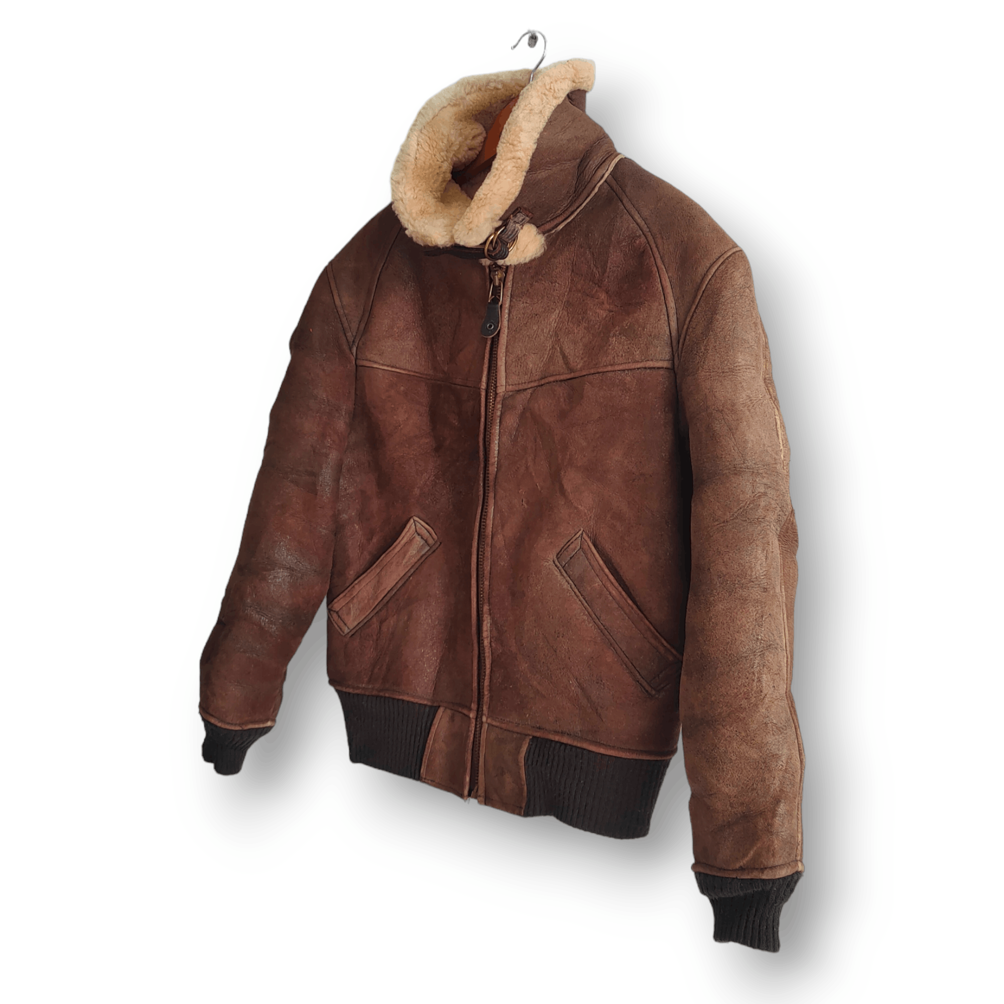 Avirex Vintage Avirex B-6 Sheepskin Leather Jacket Size US L / EU 52-54 / 3 - 6 Thumbnail