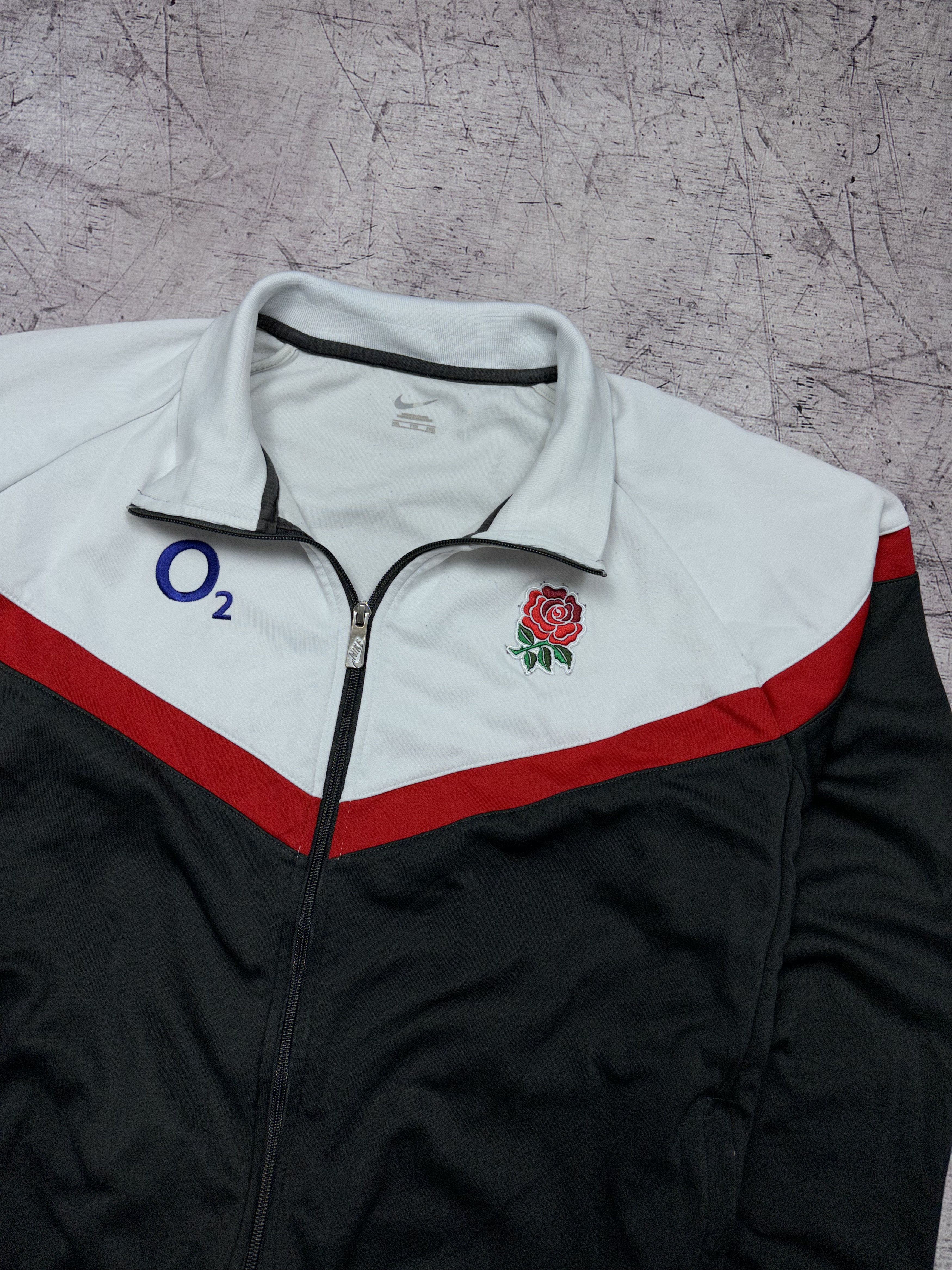 Nike Nike O2 Mens England Rugby Track Top Jacket Size US XL / EU 56 / 4 - 2 Thumbnail