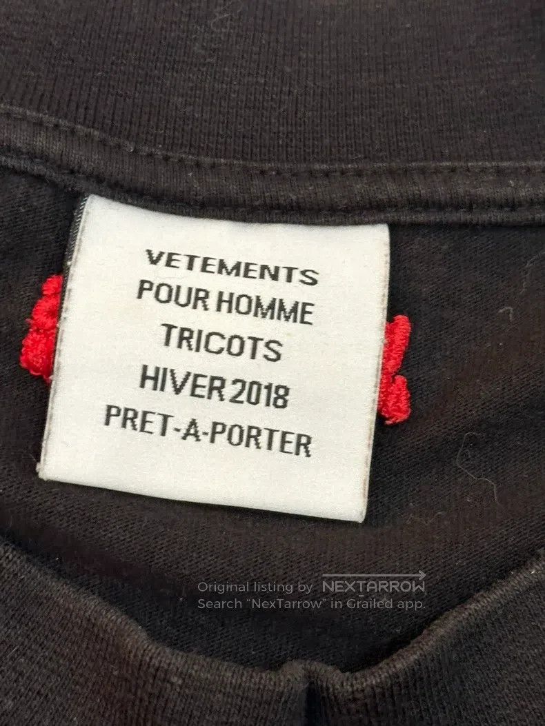 Vetements Vetements Black German War Tank Short Sleeve Size US XS / EU 42 / 0 - 3 Thumbnail