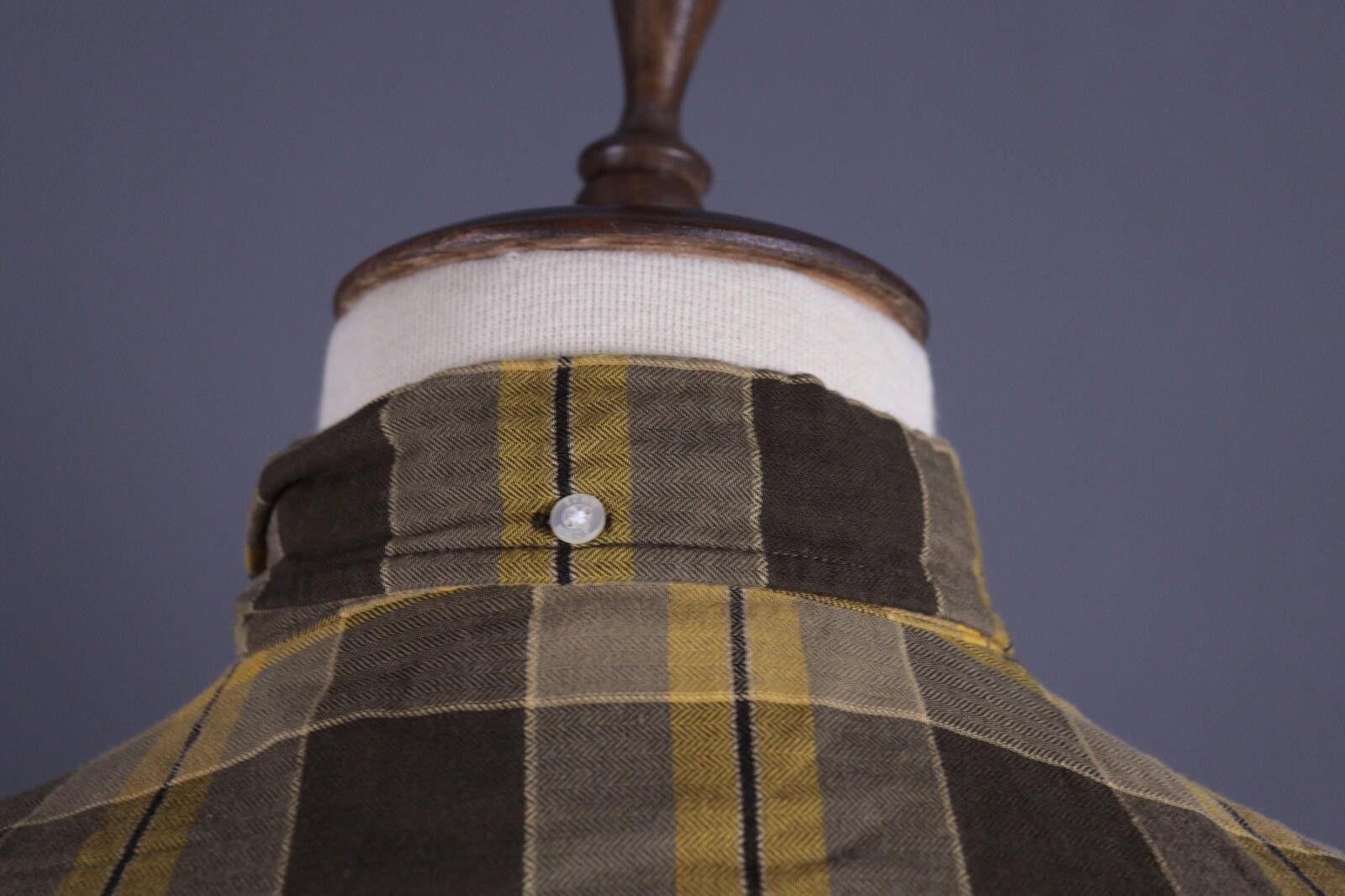 Edwin EDWIN Standart Brown Check Flannel Long Sleeve Shirt Size M Size US M / EU 48-50 / 2 - 12 Thumbnail