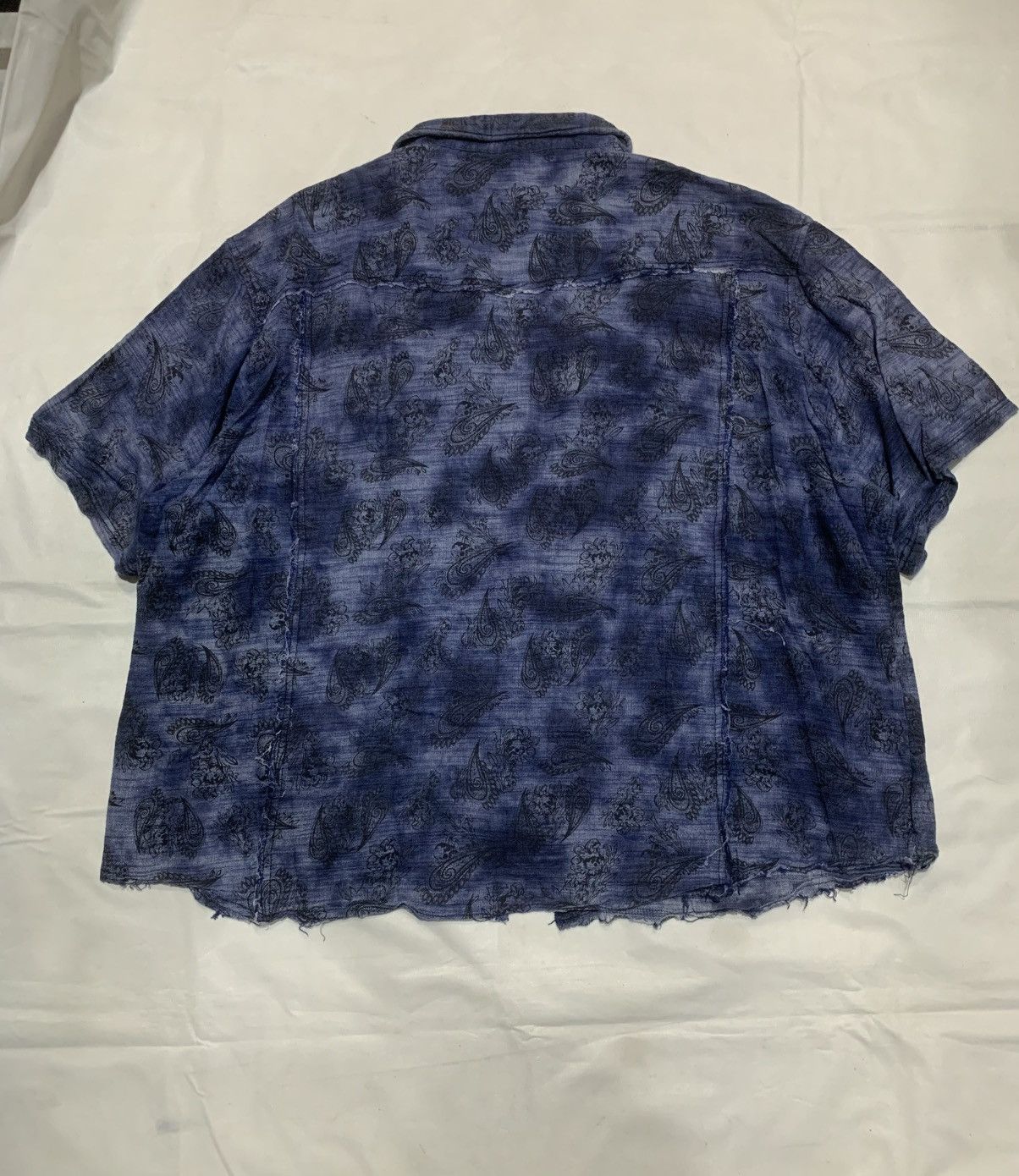 In The Attic 🔥Rare🔥Vintage In The Attic AOP Bandana Skull Button Up Shirt Size US XXL / EU 58 / 5 - 16 Thumbnail