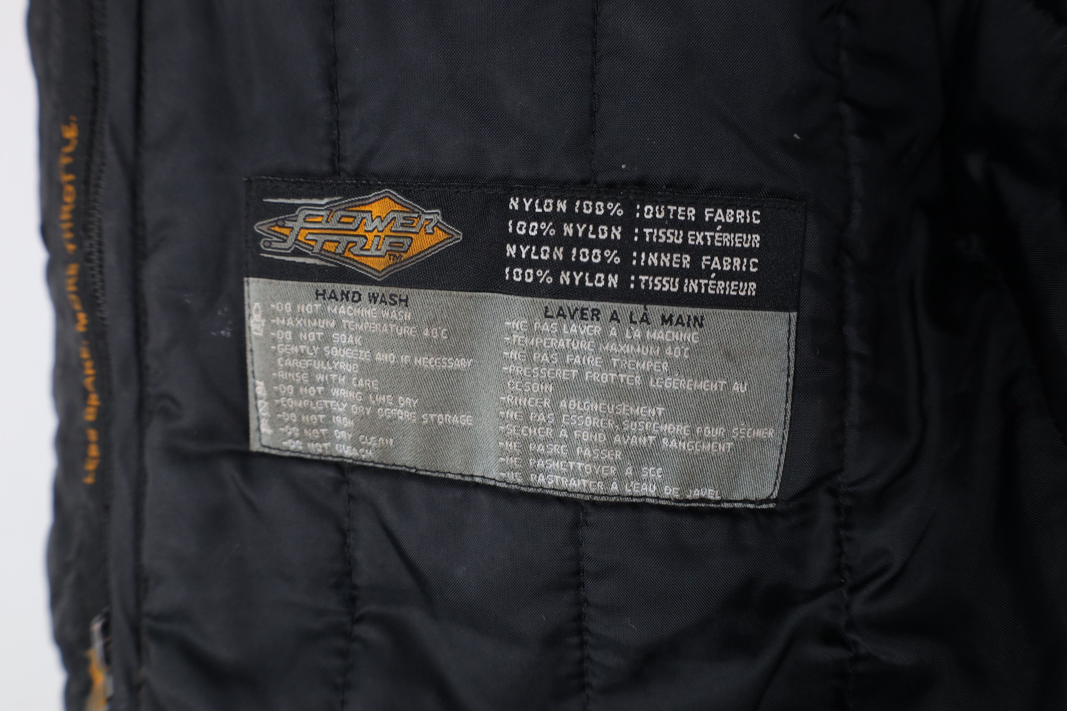 Vintage Vintage Streetwear Lined Full Zip Motorcycle Riding Jacket Size US L / EU 52-54 / 3 - 13 Thumbnail