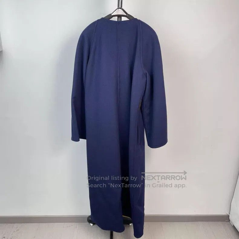 Louis Vuitton Louis Vuitton Navy blue long coat with presbyopia printed Size S / US 4 / IT 40 - 9 Thumbnail
