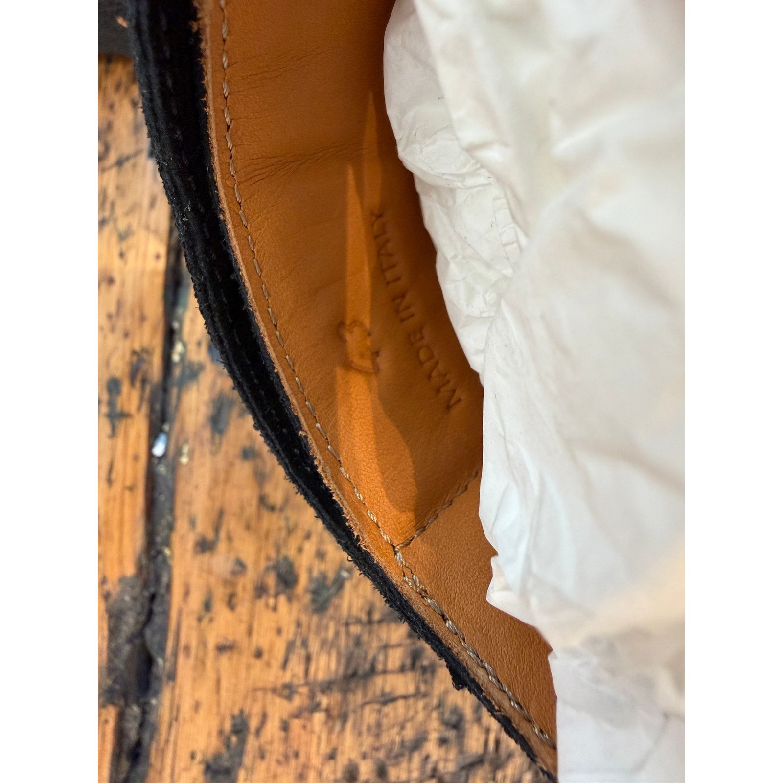 Off-White Off-White Black Leather Slipper Size US 9 / EU 42 - 7 Thumbnail