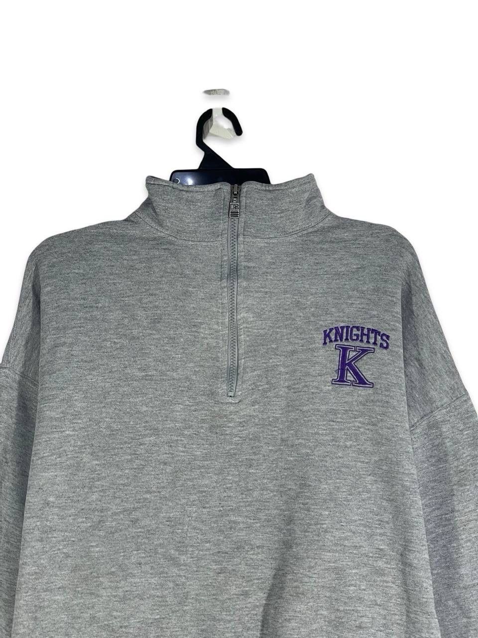Other Vintage Russell knights half zipper sweatshirt jumper XL Size US XL / EU 56 / 4 - 2 Thumbnail