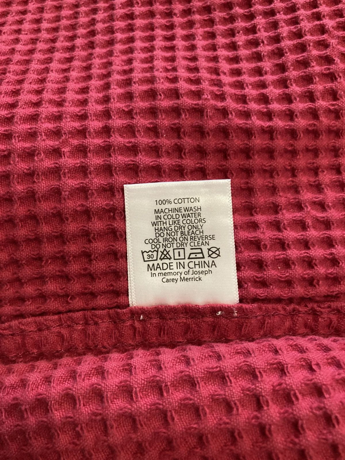 Brain Dead Waffle Button Front Shirt Berry Size US L / EU 52-54 / 3 - 6 Thumbnail