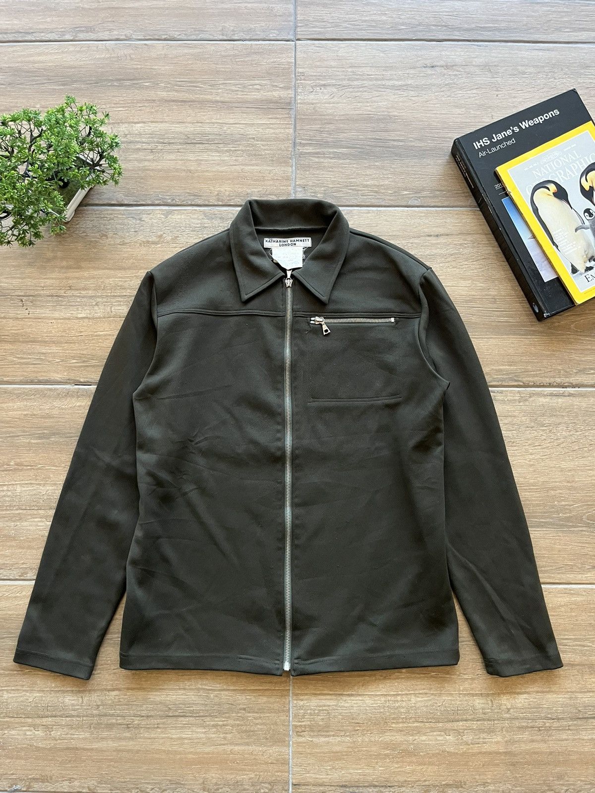 Katharine Hamnett London Katharine Hamnett Casual Layer Jacket Size US M / EU 48-50 / 2 - 1 Thumbnail