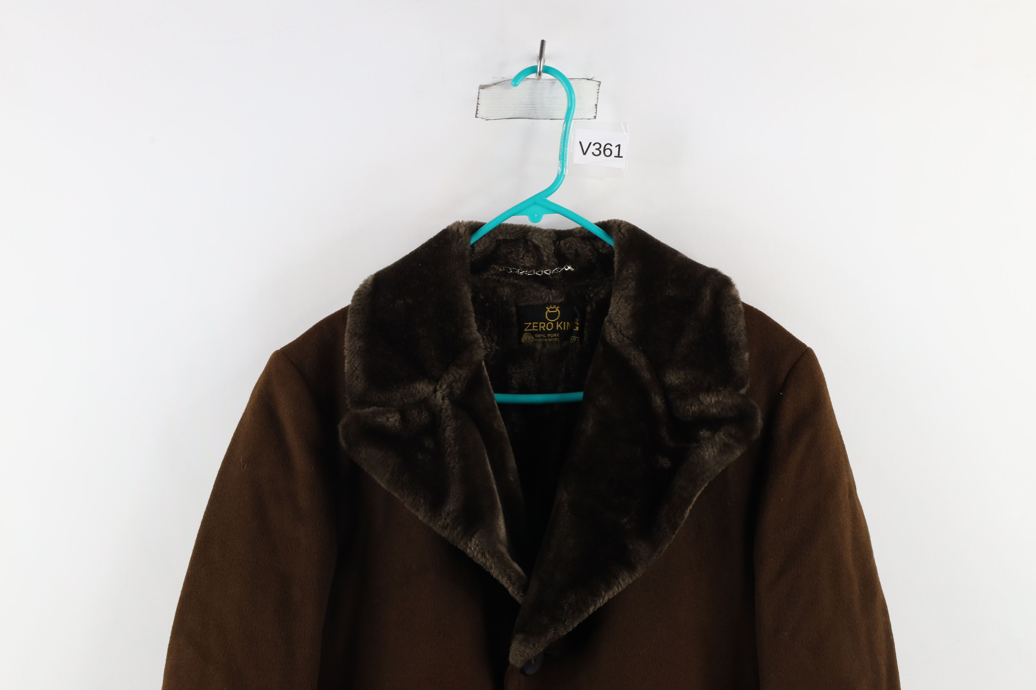 Vintage Vintage 60s 70s Streetwear Heavyweight Wool Overcoat USA Size US S / EU 44-46 / 1 - 2 Thumbnail