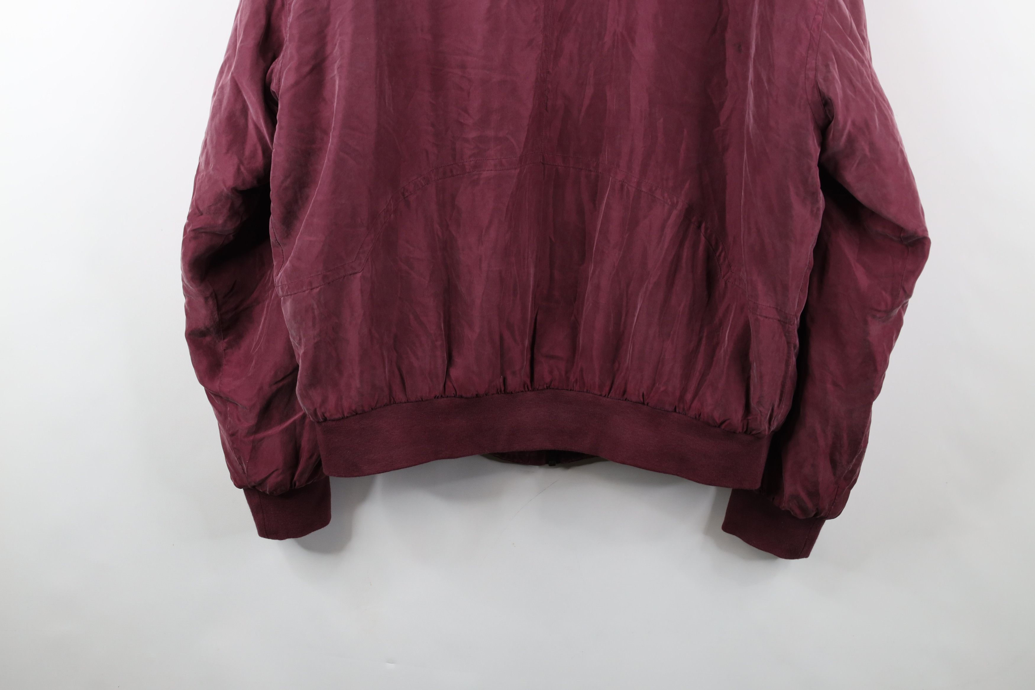 Vintage Vintage 90s Streetwear Full Zip Silk Puffer Bomber Jacket Size US M / EU 48-50 / 2 - 15 Thumbnail