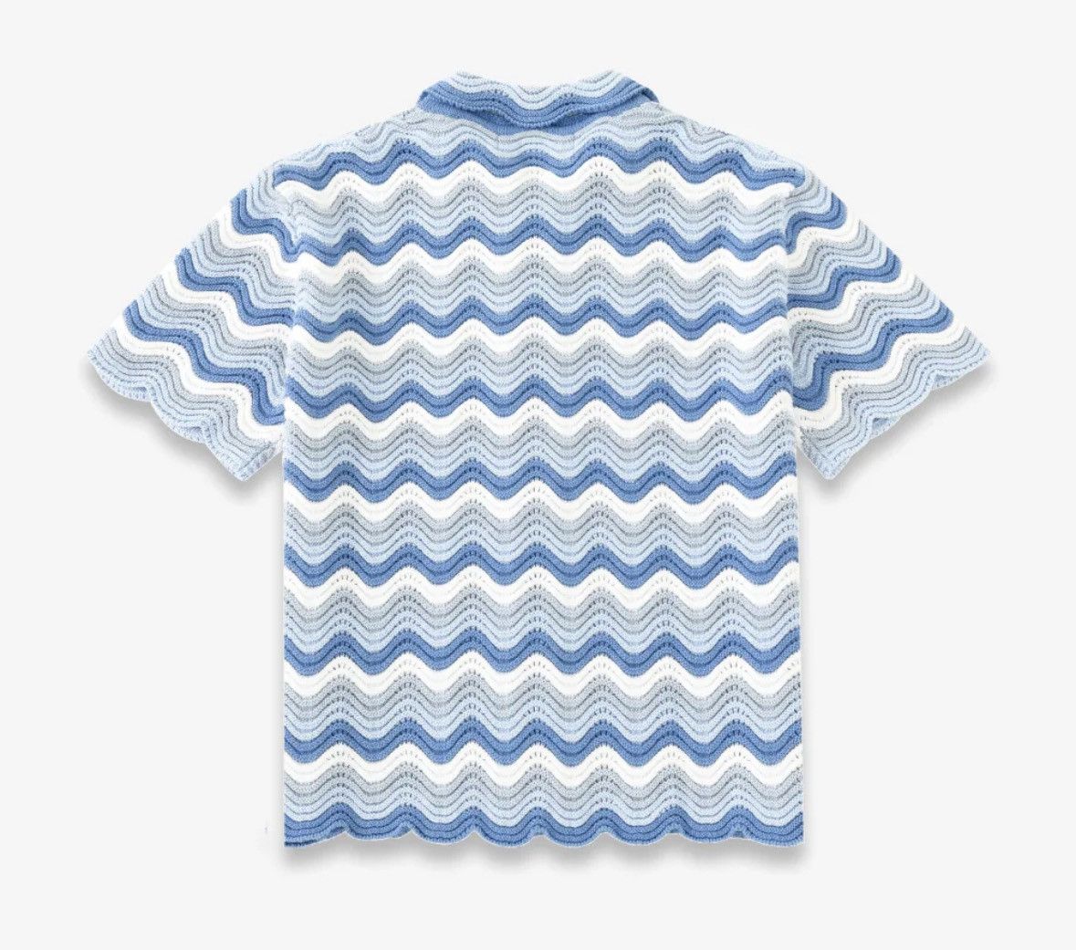 YITAI YITAI - Azure Shale Stitch Button-Up Size US M / EU 48-50 / 2 - 2 Thumbnail