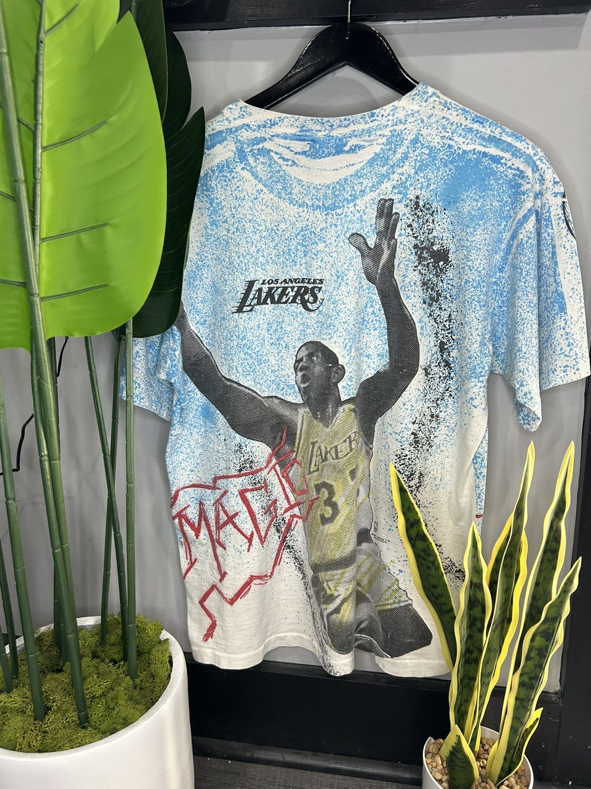 Vintage Vintage Lakers AOP Shirt Size US XL / EU 56 / 4 - 2 Thumbnail