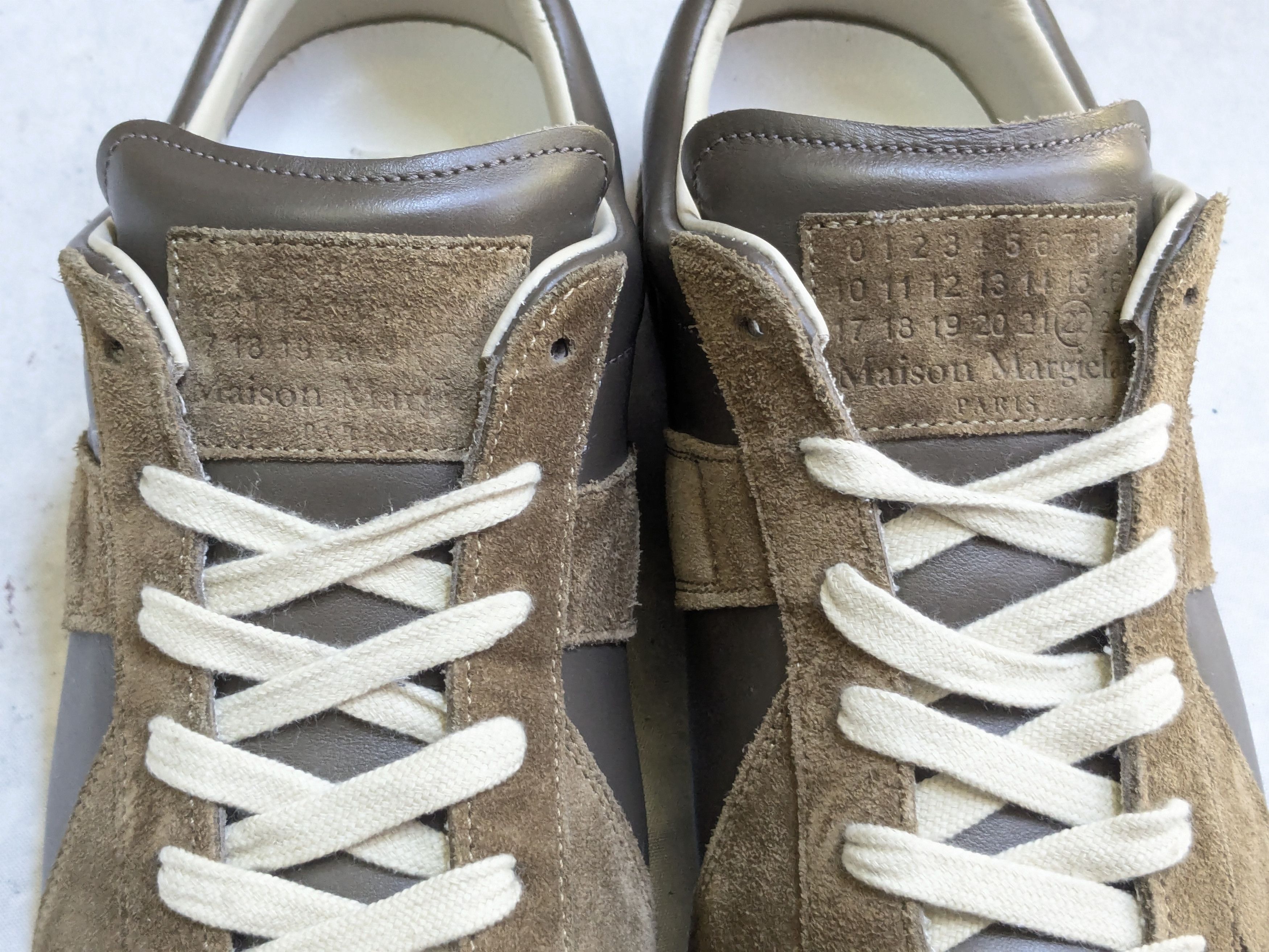 Maison Margiela Maison Margiela GAT Replica Olive Green 10 43 Suede Leather Size US 10 / EU 43 - 5 Thumbnail