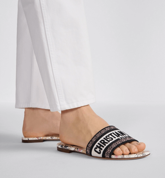 Dior o1w1db10625 KCQ209 Dway Slides in Multicolor Size US 8 / IT 38 - 6 Thumbnail