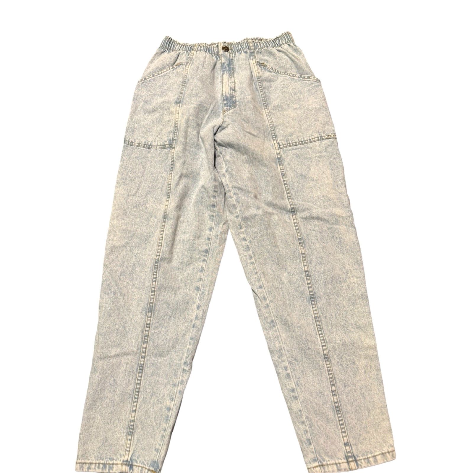 Cherokee VINTAGE Cherokee Jeans 18M Women’s Denim Paper Tag barrel elastic 90s Mom Jeans Size 40" / US 18 - 2 Thumbnail