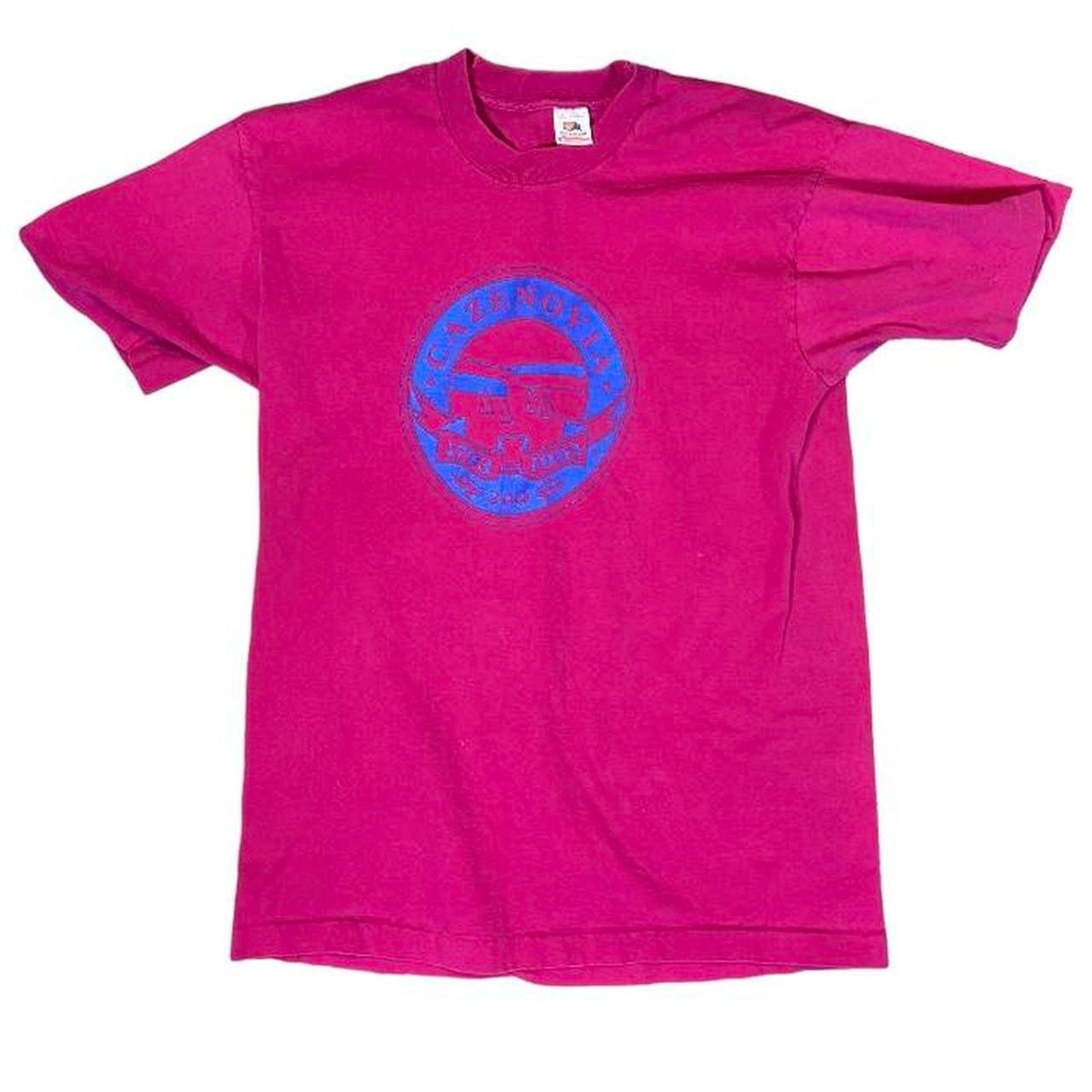 Fruit Of The Loom 90s pink fruit of the loom tee cazenovia Size US L / EU 52-54 / 3 - 1 Thumbnail