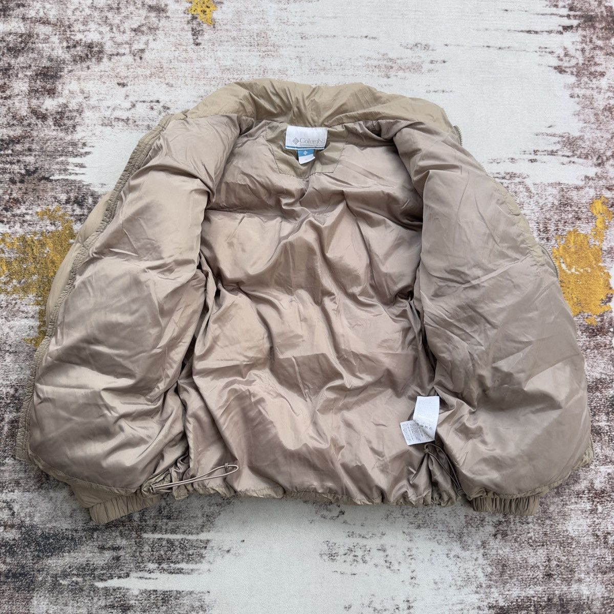 Columbia COLUMBIA SPORTSWEAR PUFFER DOWN JACKET BEIGE M Size US M / EU 48-50 / 2 - 8 Thumbnail