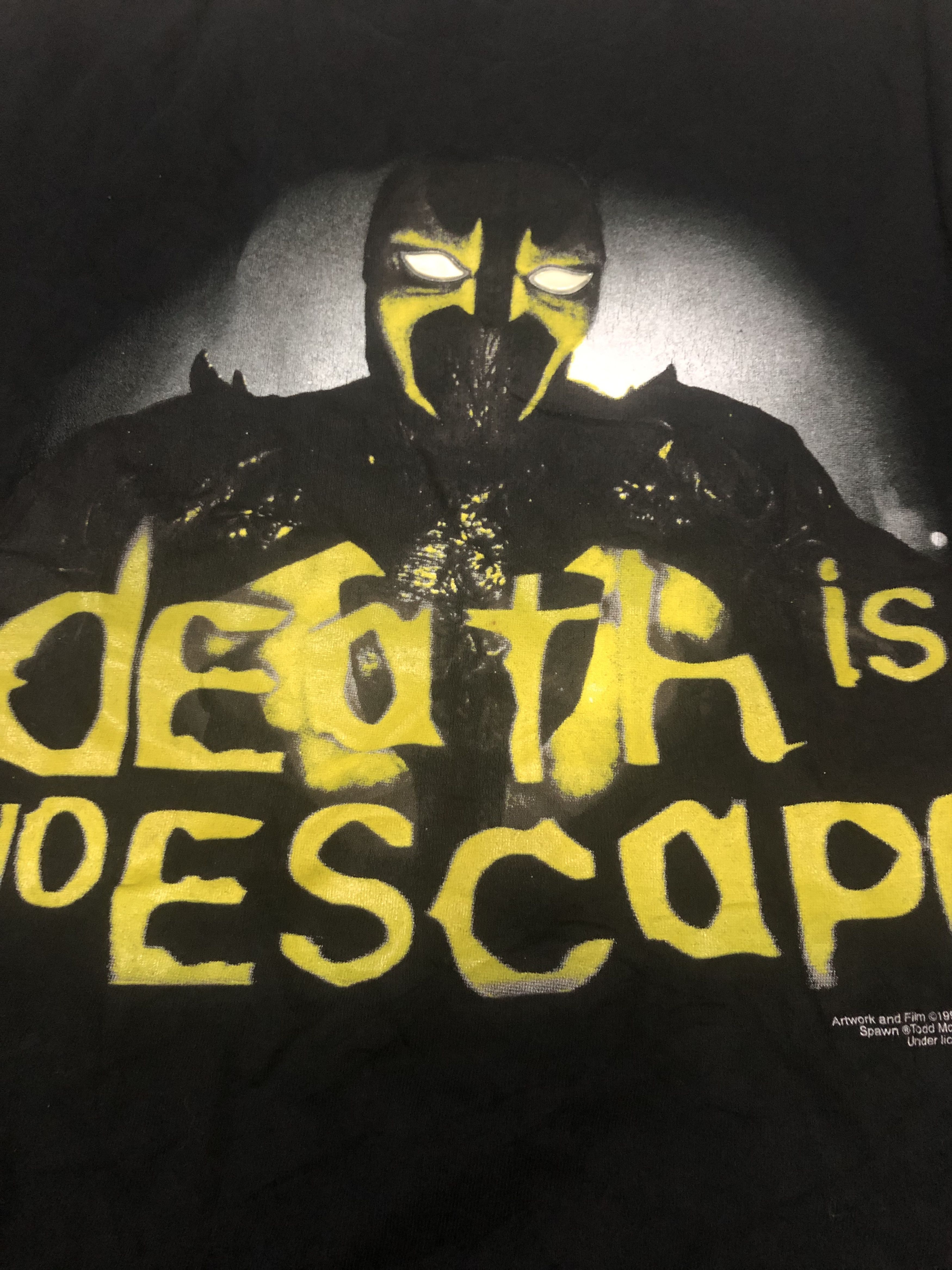 Cartoon Network Vintage 1997 Spawn “ Death Is No Escape “ All Sport Tag Usa Size US M / EU 48-50 / 2 - 5 Thumbnail