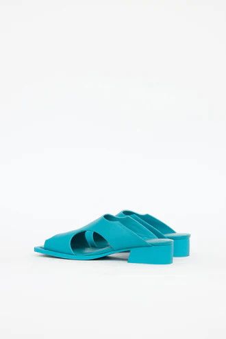 Issey Miyake o1mle0325 Fin Sandals in Mint Blue Size US 9 / IT 39 - 4 Thumbnail