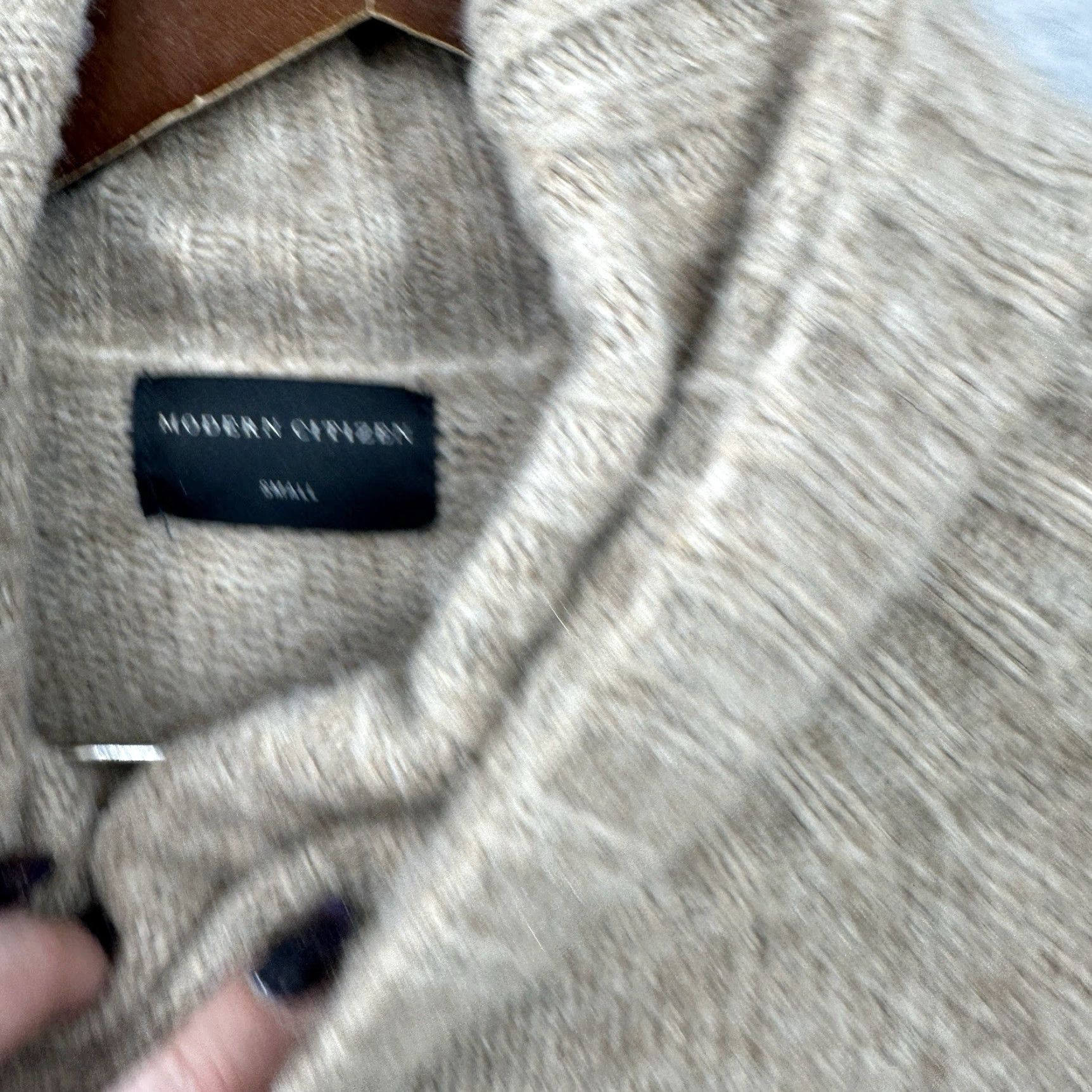 Citizen Modern Citizen Sweater Womens Small Oversized Knit Beige Crew Neck Long Sleeve Quiet Luxury Size S / US 4 / IT 40 - 6 Thumbnail