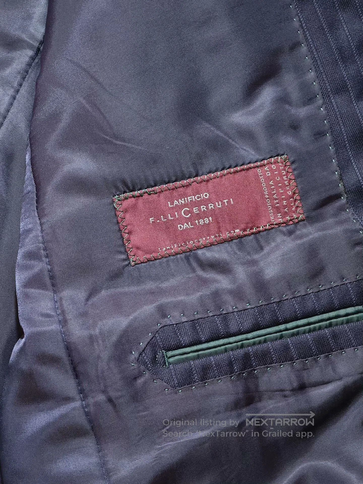 Cerruti 1881 Custom Wool Suit by Cerruti 1881. Size US M / EU 48-50 / 2 - 7 Thumbnail