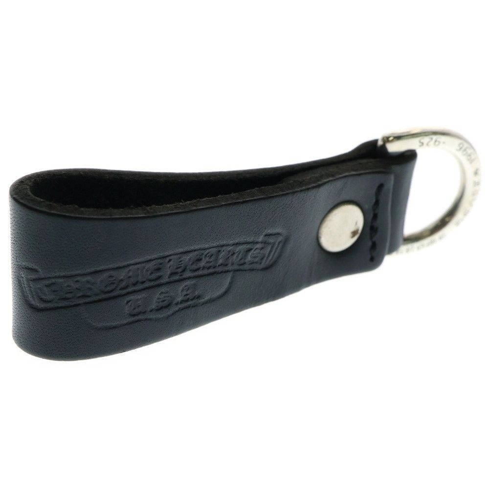 Chrome Hearts Black Silver D Ring Belt Loop