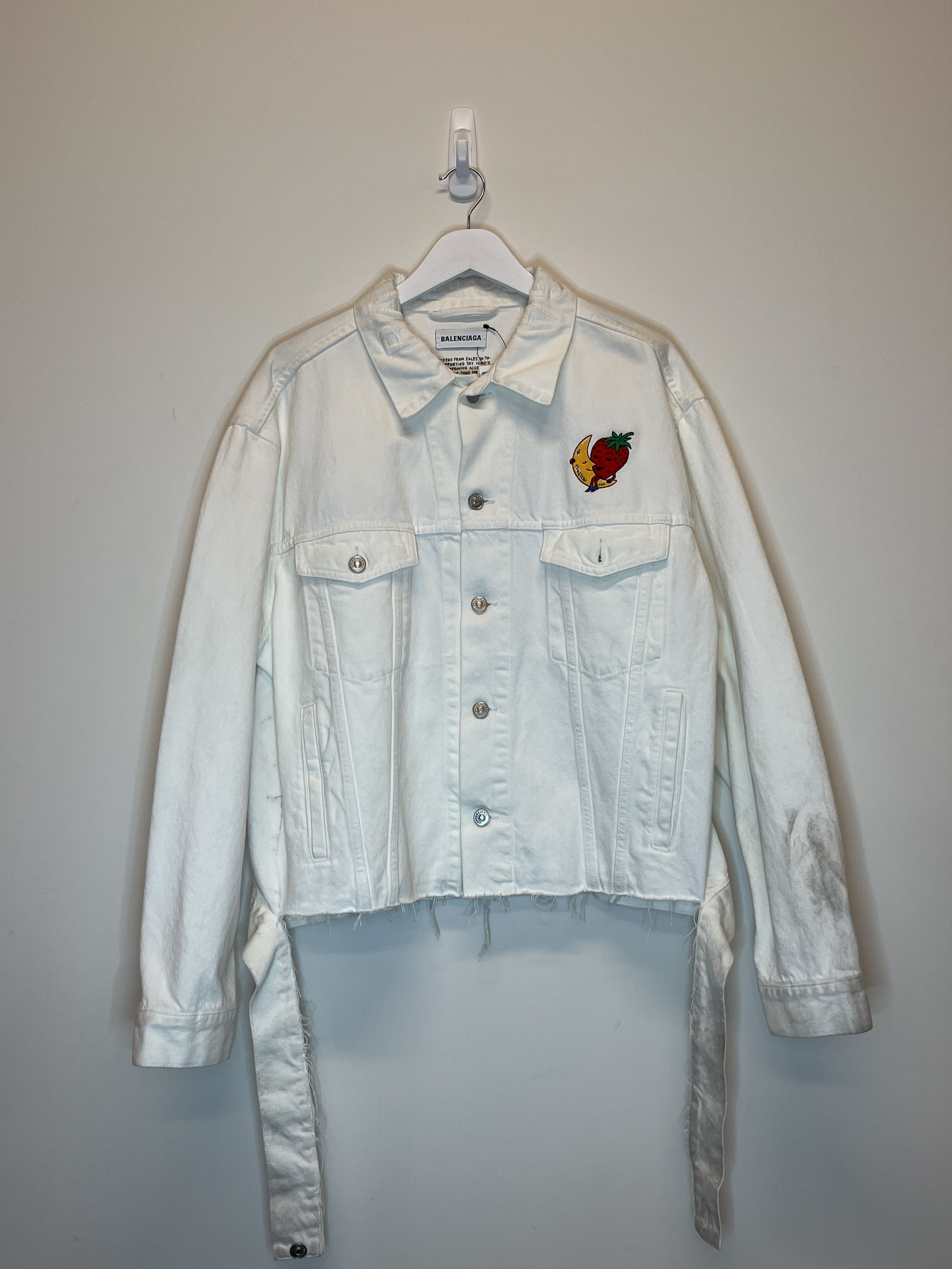 Balenciaga × Sky High Farm Workwear AW22 Pig Denim Jacket 