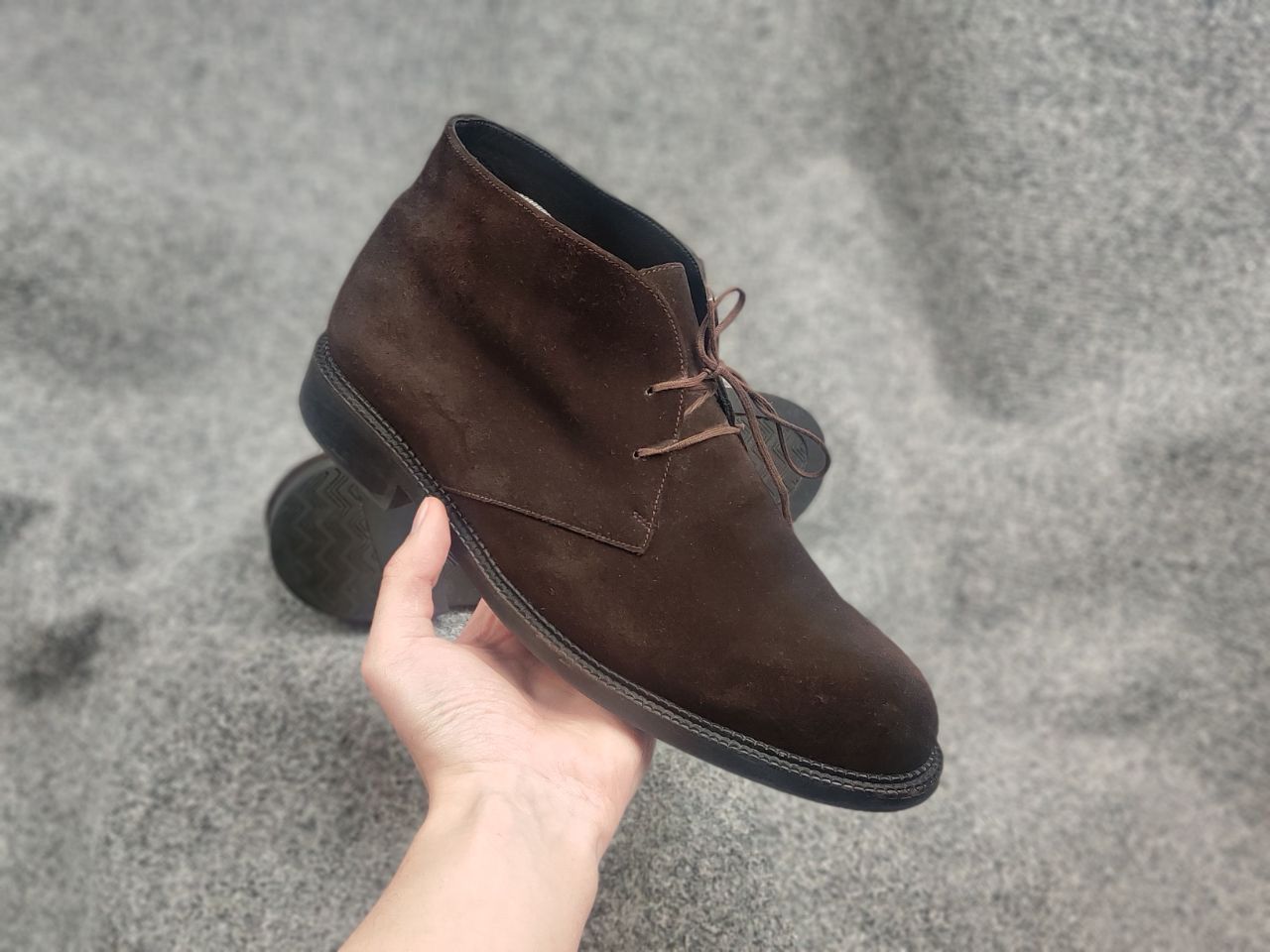 J.M. Weston J. M. Weston France Brown Suede Miles Chukka Desert Boots Size US 10 / EU 43 - 16 Thumbnail