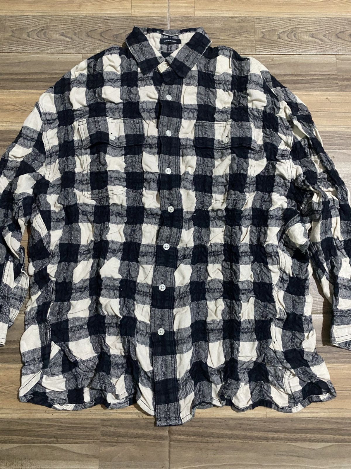 R13 R13 PLAID SHIRT Size US S / EU 44-46 / 1 - 4 Thumbnail