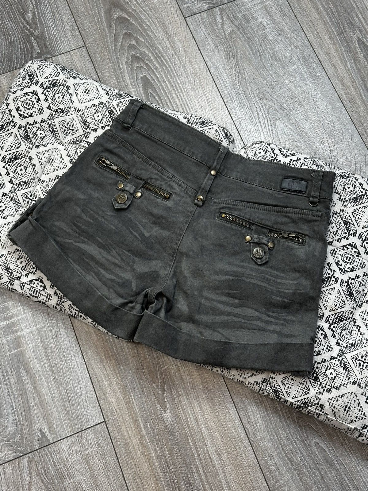 Other Designer Gothic Y2k Shorts Opium Metal Size 27" / US 4 / IT 40 - 7 Thumbnail