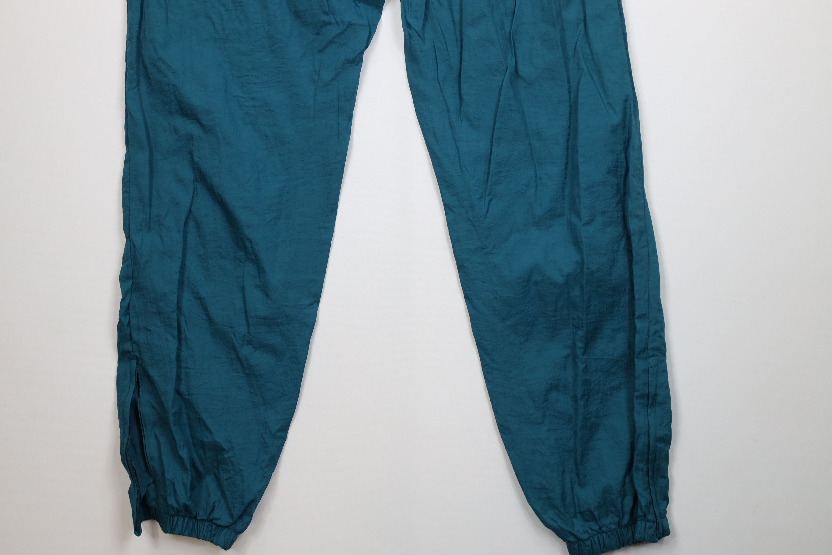 Vintage Vintage 90s Streetwear Windbreaker Rain Joggers Pants Green Size US 36 / EU 52 - 12 Thumbnail