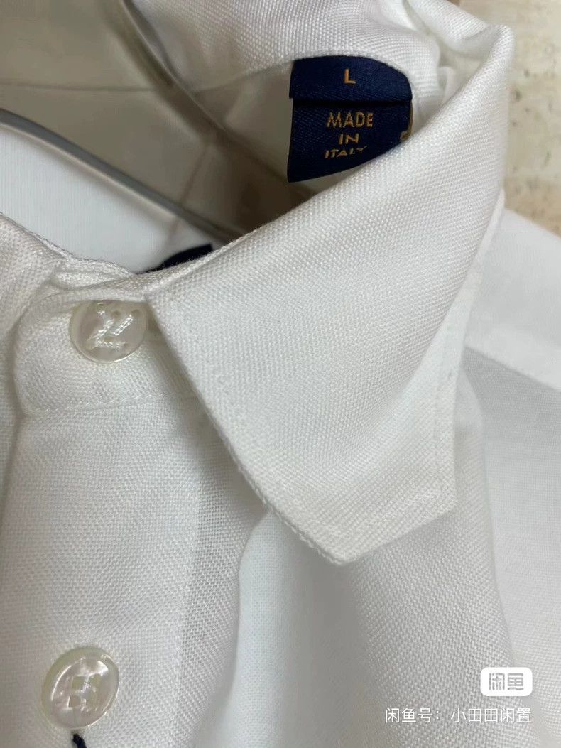 Louis Vuitton LOUIS VUITTON white shirt 2501-Nextarrow Size US M / EU 48-50 / 2 - 5 Thumbnail