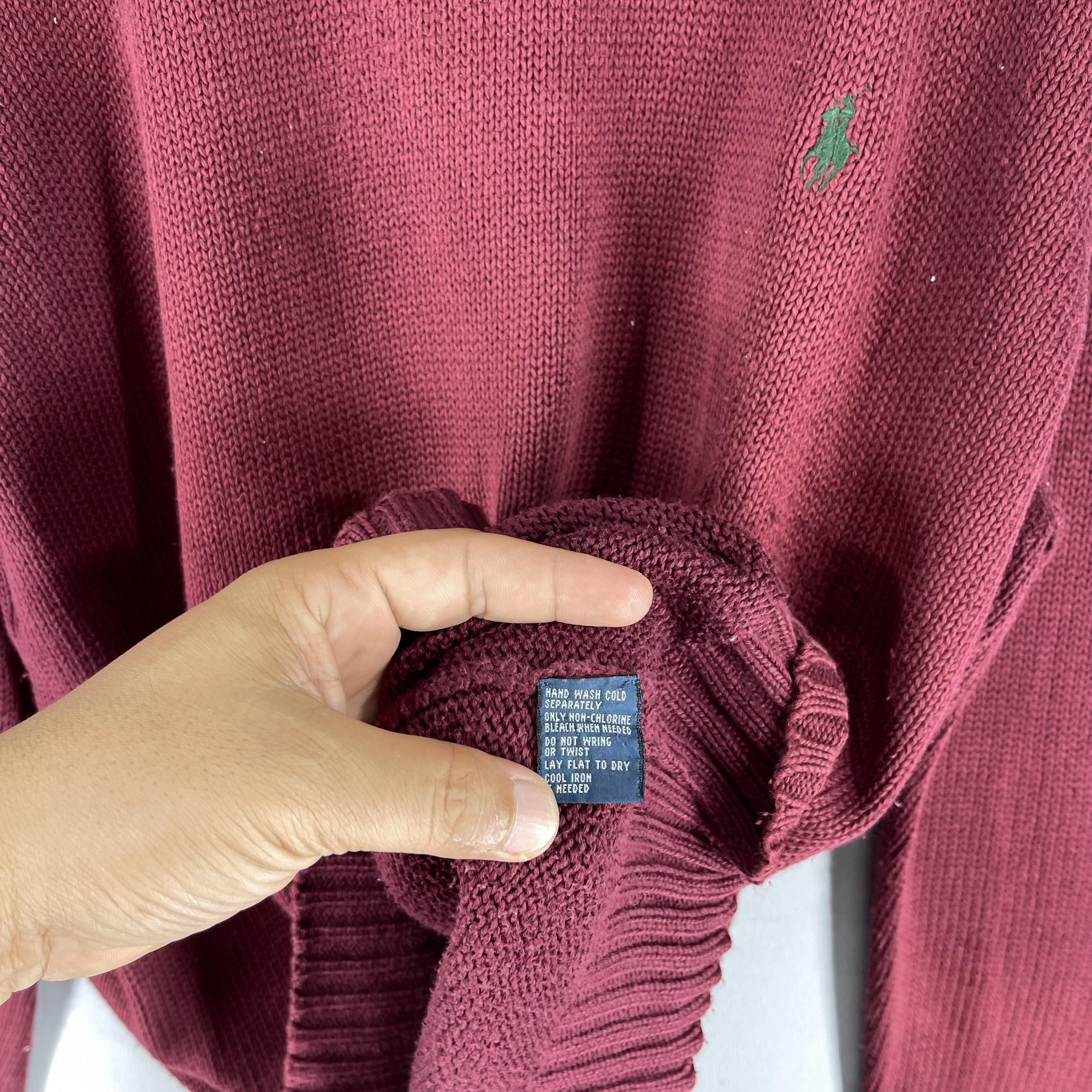 Polo Ralph Lauren × Vintage Vintage 90's Polo Ralph Lauren Pullover Knitwear Size US L / EU 52-54 / 3 - 7 Thumbnail