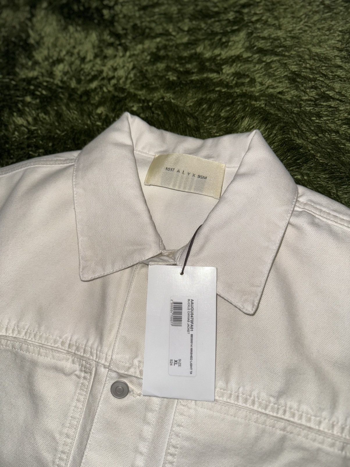 Alyx [XL] 1017 ALYX 9SM Buckle Canvas Trucker Jacket Size US XL / EU 56 / 4 - 3 Thumbnail