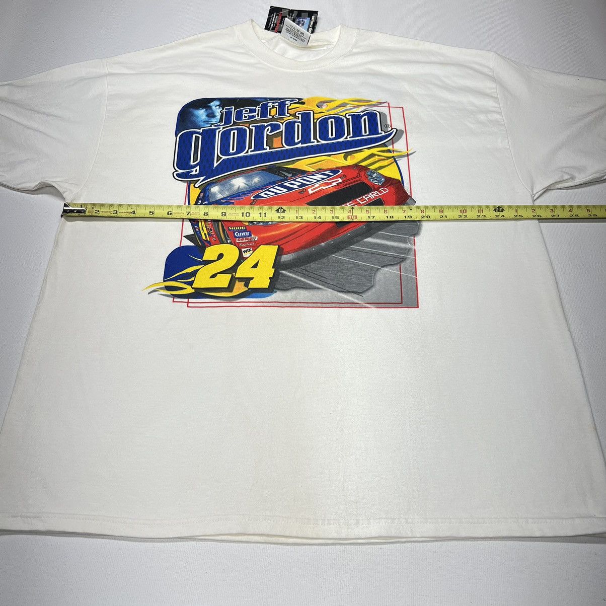 Chase Authentics NASCAR Tee Shirt Jeff Gordon 24 Racing Chase Flames Y2K Size US XL / EU 56 / 4 - 24 Thumbnail
