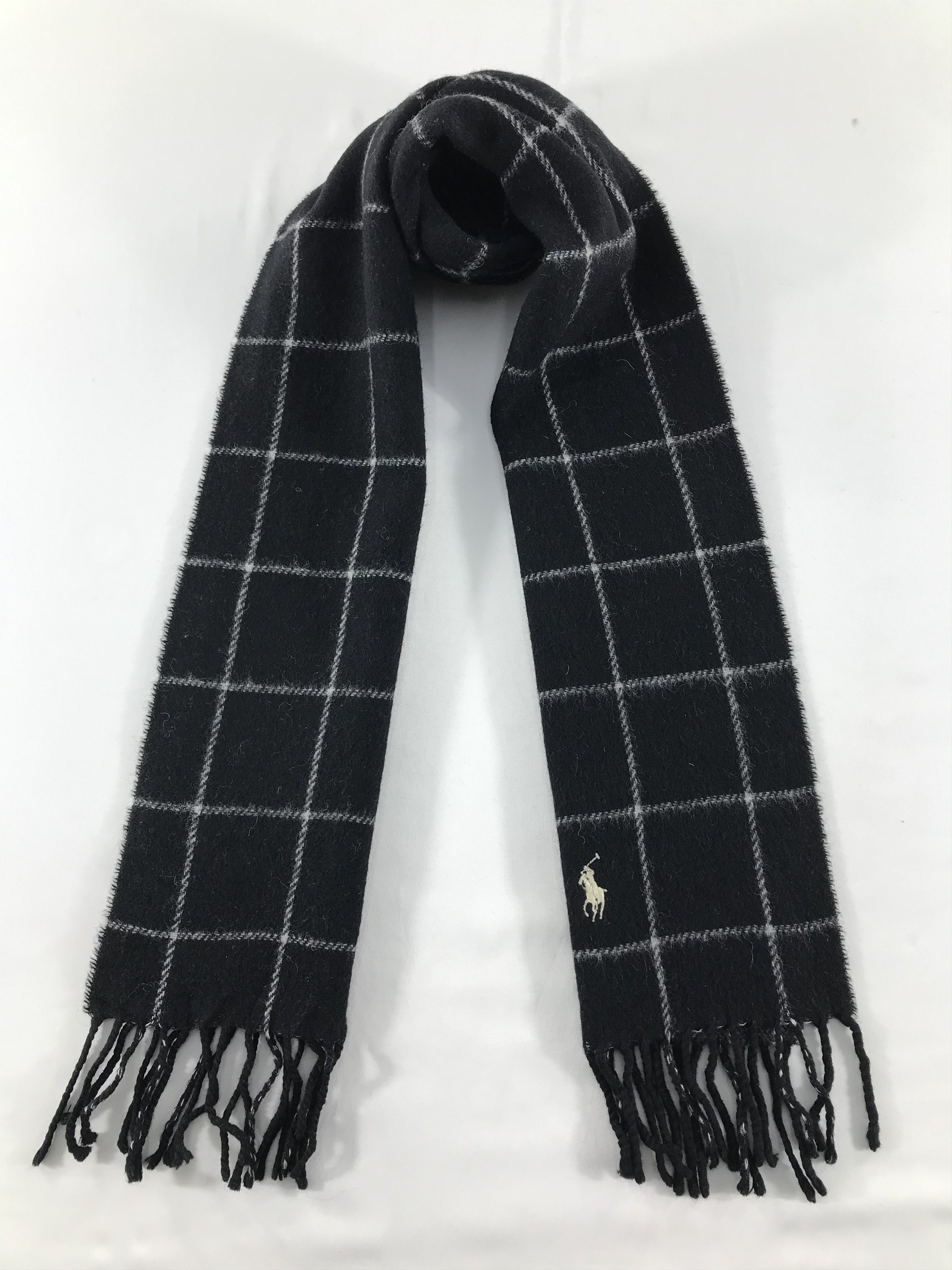 Polo Ralph Lauren Vintage Polo Ralph Lauren Scarf/Muffler/Neckwear MF1541 Size ONE SIZE - 1 Thumbnail