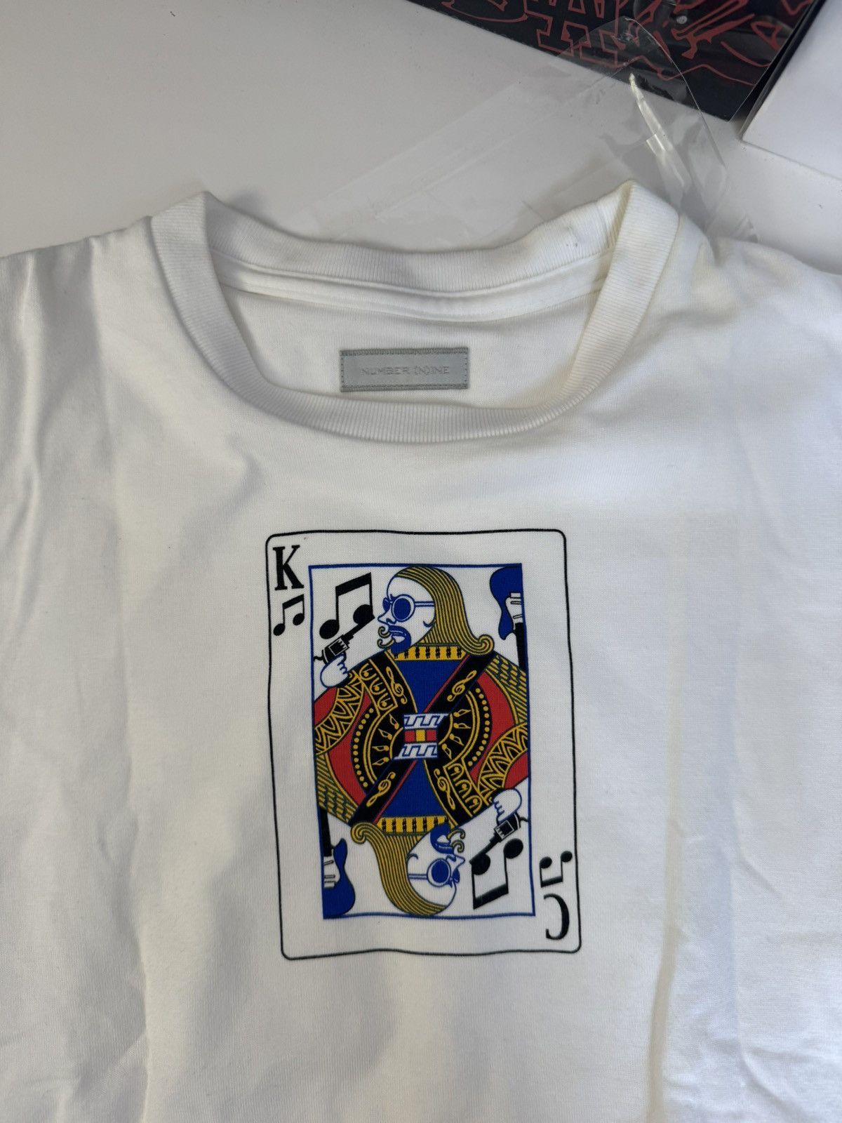 Japanese Brand Number Nine Archive OG 00s King Tee By Takahiro Miyashita Size US XS / EU 42 / 0 - 6 Thumbnail