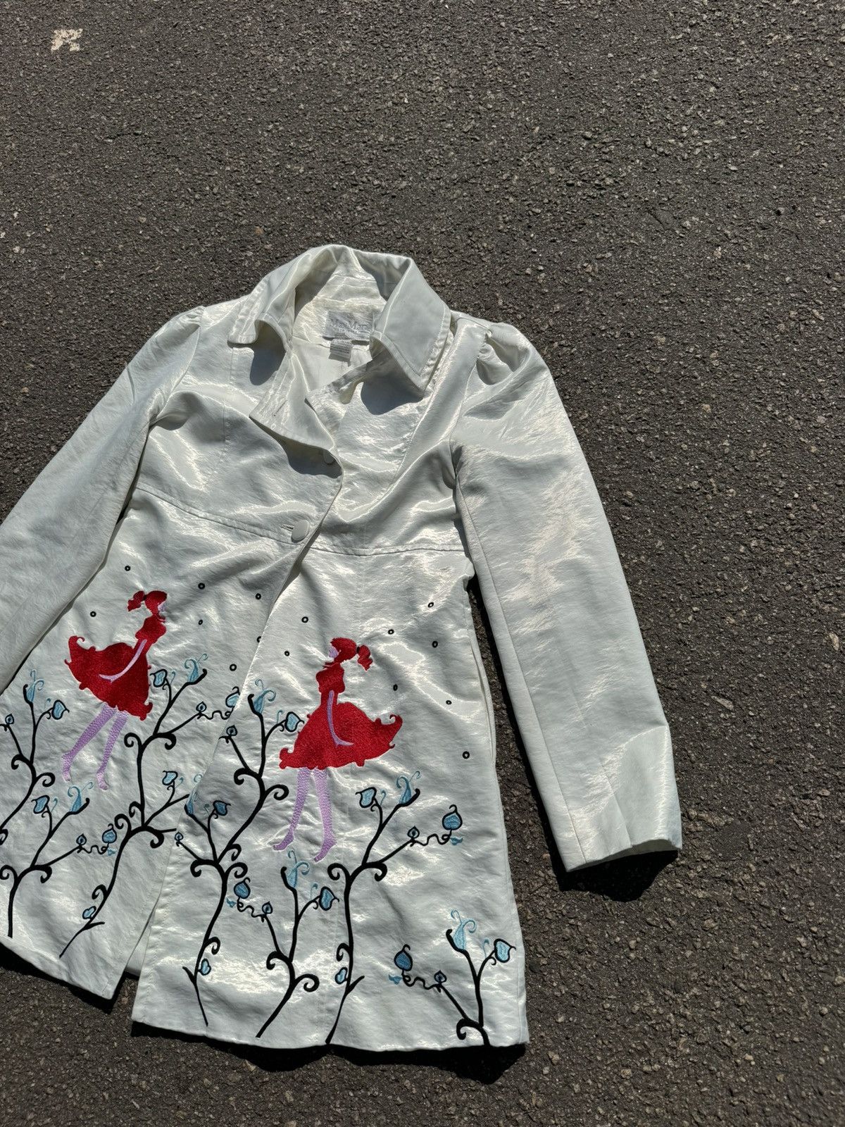 Max Mara vintage coat max mara full print luxury y2k Size L / US 10 / IT 46 - 3 Thumbnail